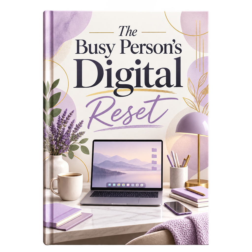 The Busy Person's Digital Reset
