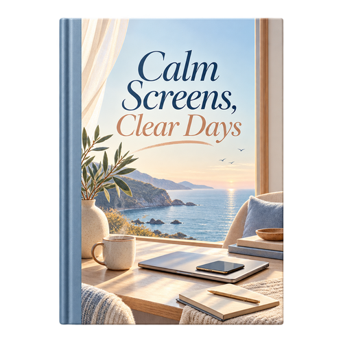 Calm Screens, Clear Days ebook cover