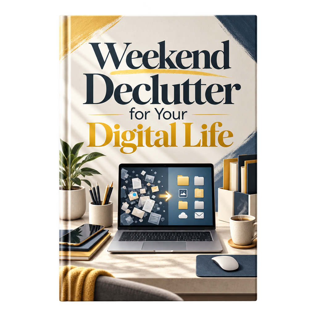 Weekend Declutter for Your Digital Life