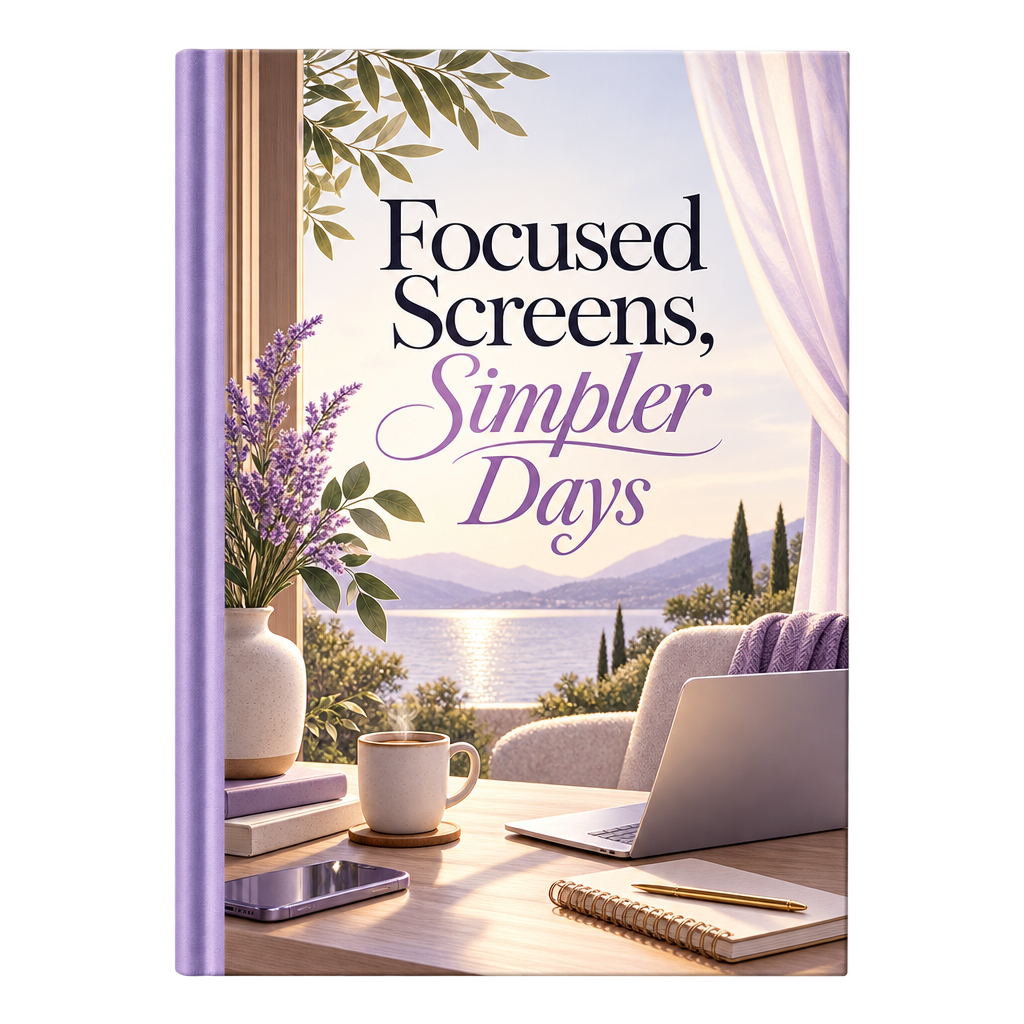 Focused Screens, Simpler Days